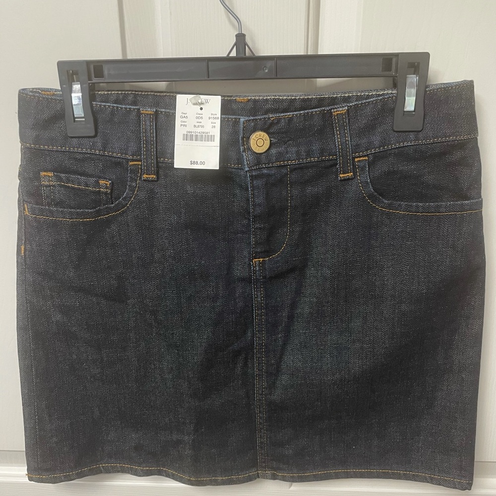 JCrew Denim Skirts -NWT- size 6/28